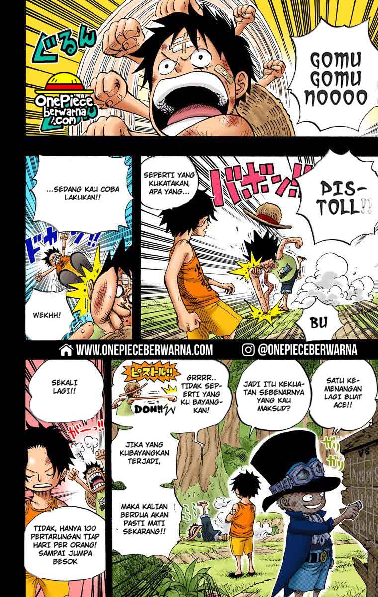 One Piece Berwarna Chapter 585